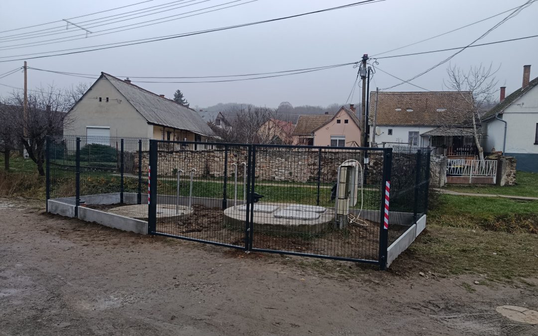 Váralja, Györe szennyvízátemelő felújítása